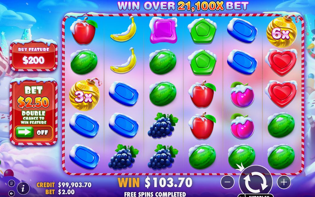 Free Spins with Multiplier Bombs on the grid